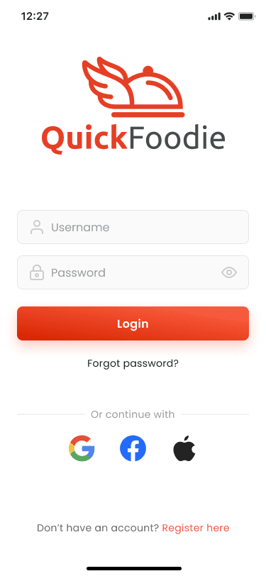 Food 01 01 Login